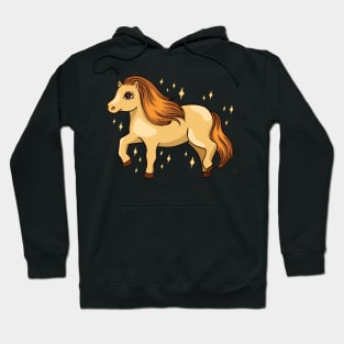 Sweet Shetland Pony Design Hoodie